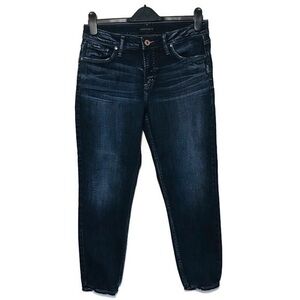Silver Jeans Avery Skinny Crop Jean Crop Women’s size 30 30x25 10